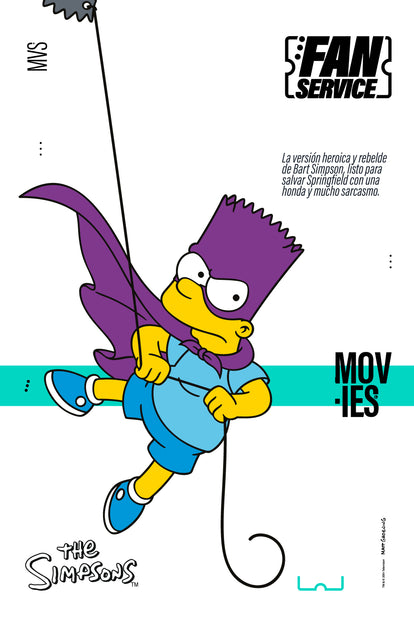  CAMISETA DE LOS SIMPSON REGULAR FIT PARA HOMBRE