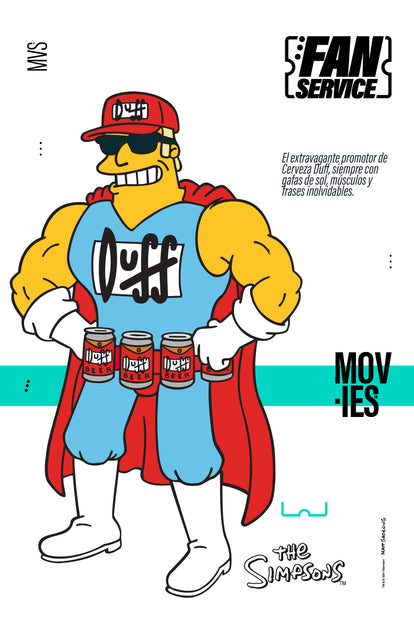  CAMISETA DE LOS SIMPSON REGULAR FIT PARA HOMBRE