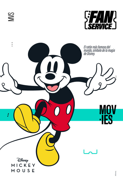  PANTALONETA DE BAÑO DE MICKEY MULTICOLOR PARA HOMBRE