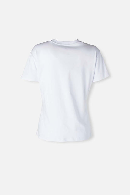  CAMISETA DE LA MUJER MARAVILLA MANGA CORTA BLANCA PARA MUJER