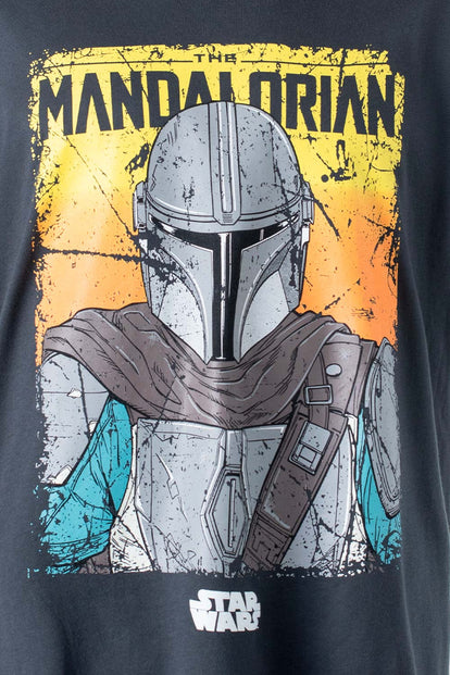  CAMISETA DE MANDALORIAN REGULAR FIT PARA HOMBRE
