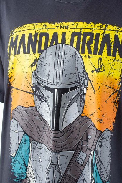  CAMISETA DE MANDALORIAN REGULAR FIT PARA HOMBRE