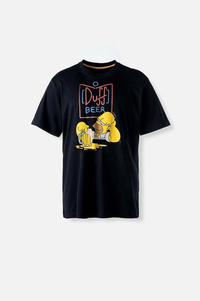  CAMISETA DE LOS SIMPSON REGULAR FIT PARA HOMBRE