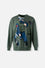 BUZO DE NARUTO CERRADO VERDE BOSQUE PARA HOMBRE