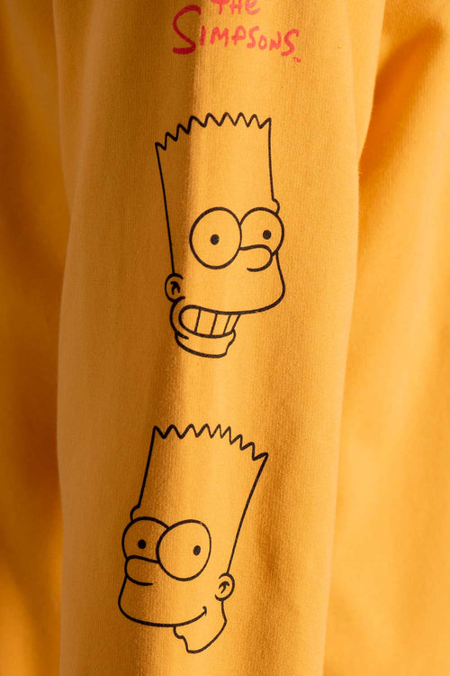 Card slide image -  BUZO DE LOS SIMPSON CON CAPUCHA AMARILLO PARA HOMBRE