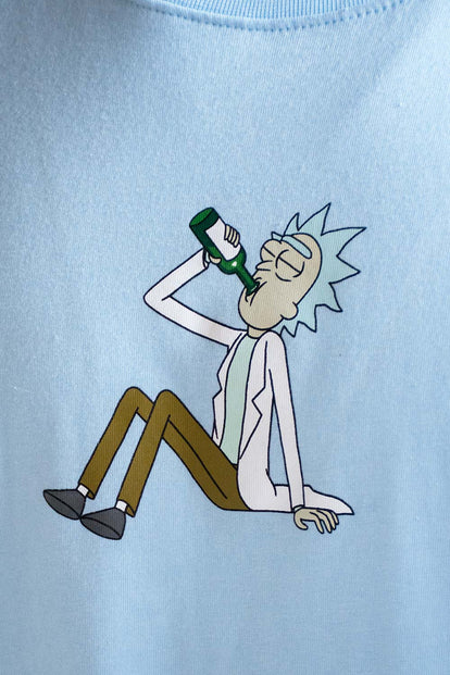  CAMISETA DE RICK Y MORTY REGULAR FIT PARA HOMBRE