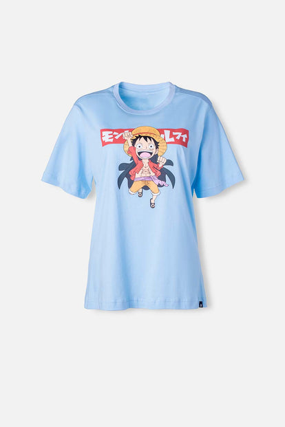  CAMISETA DE ONE PIECE REGULAR FIT MUJER