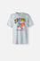 CAMISETA DE WARNER 100 ESTAMPADA GRIS GÉNERO NEUTRO