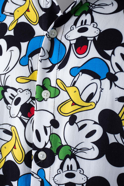  CAMISA DE MICKEY MOUSE MULTICOLOR MANGA CORTA GÉNERO NEUTRO