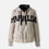 CHAQUETA DE MAFALDA CAQUI CON CAPUCHA PARA MUJER