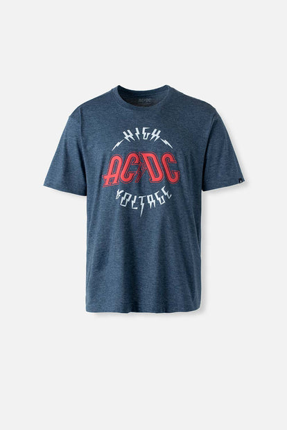  CAMISETA DE AC/DC REGULAR FIT PARA HOMBRE