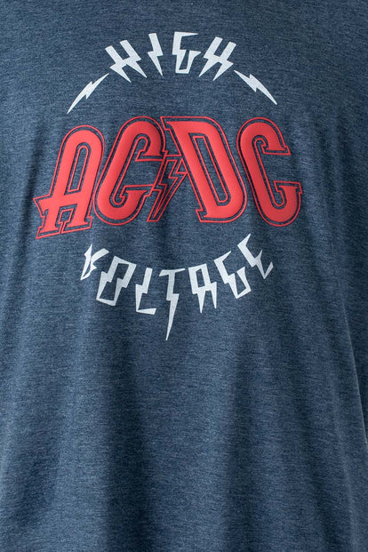  CAMISETA DE AC/DC REGULAR FIT PARA HOMBRE