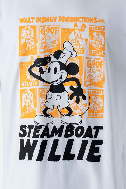  CAMISETA DE MICKEY MOUSE REGULAR FIT PARA HOMBRE