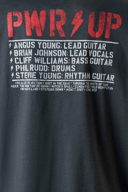  CAMISETA DE AC/DC REGULAR FIT PARA HOMBRE