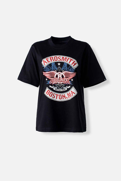  CAMISETA DE AEROSMITH REGULAR FIT PARA MUJER