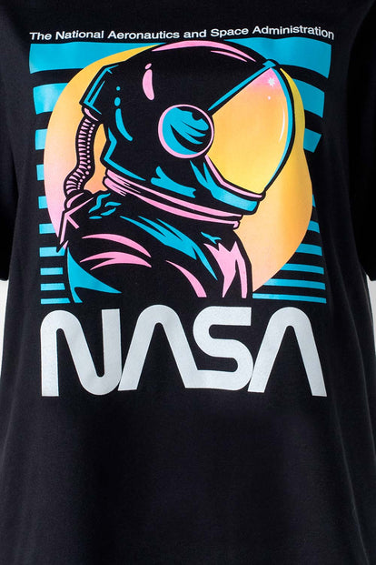  CAMISETA DE LA NASA REGULAR FIT PARA MUJER