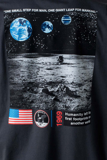  CAMISETA DE LA NASA REGULAR FIT PARA HOMBRE