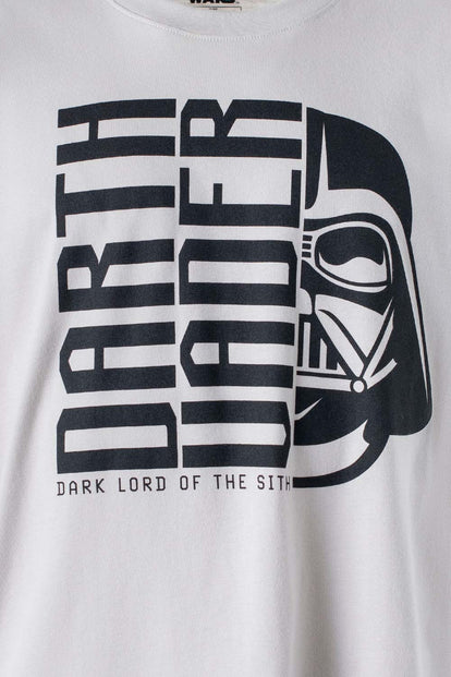  PIJAMA DE STAR WARS MANGA CORTA GRIS/NEGRO PARA HOMBRE