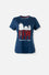 CAMISETA DE SNNOPY SLIM FIT PARA MUJER