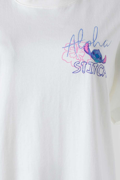  CAMISETA DE STITCH REGULAR FIT PARA MUJER