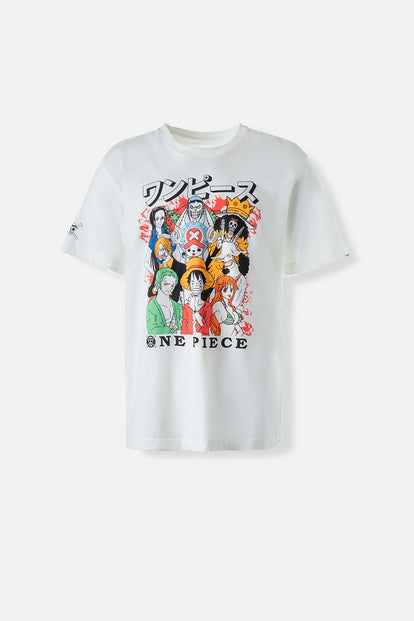 CAMISETA DE ONE PIECE REGULAR FIT PARA HOMBRE