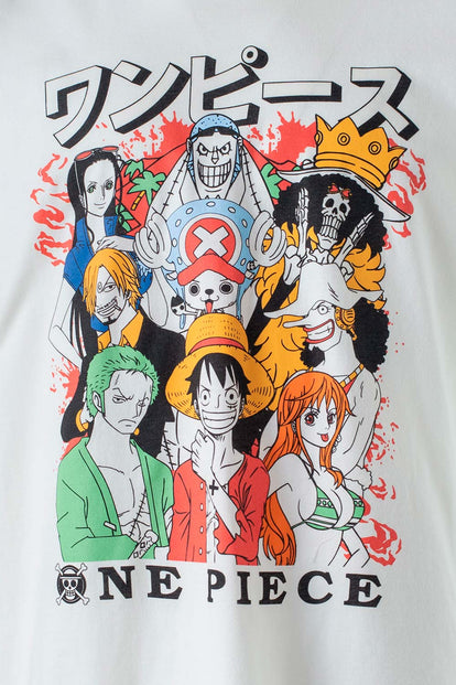 CAMISETA DE ONE PIECE REGULAR FIT PARA HOMBRE