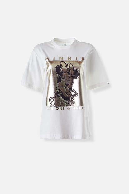  CAMISETA DE MINNIE MOUSE REGULAR FIT PARA MUJER