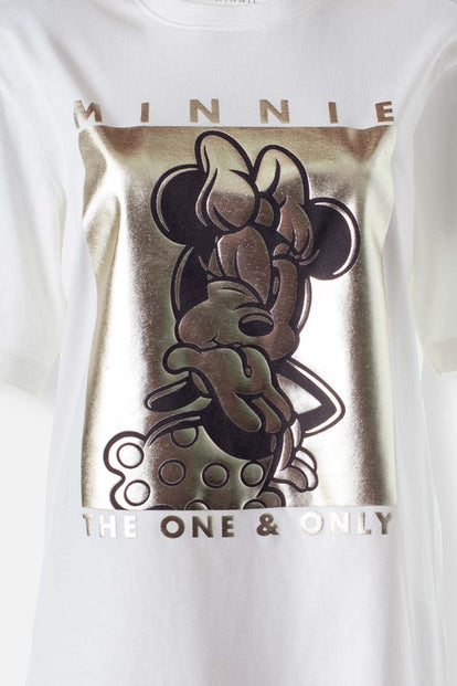  CAMISETA DE MINNIE MOUSE REGULAR FIT PARA MUJER