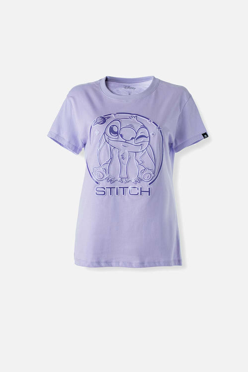 Card slide image -  CAMISETA DE STITCH SLIM FIT PARA MUJER