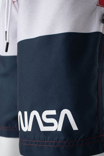  PANTALONETA DE BAÑO DE LA NASA MULTICOLOR CON BOLSILLOS PARA HOMBRE
