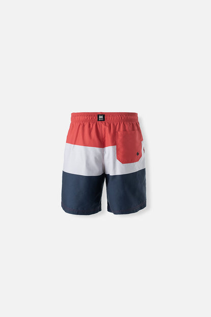  PANTALONETA DE BAÑO DE LA NASA MULTICOLOR CON BOLSILLOS PARA HOMBRE