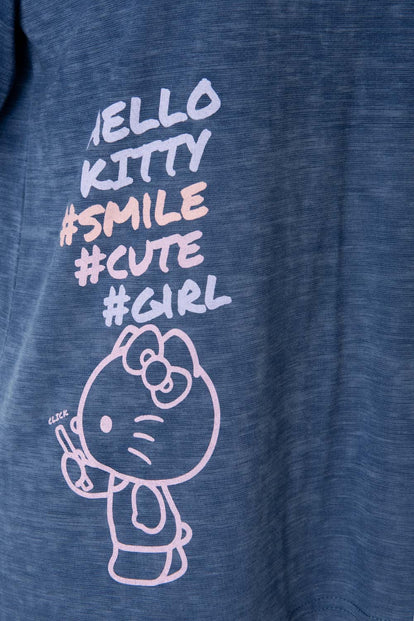  CAMISETA DE HELLO KITTY REGULAR FIT PARA MUJER