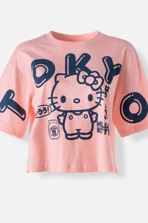 Card slide image -  CAMISETA DE HELLO KITTY BOXY FIT PARA MUJER