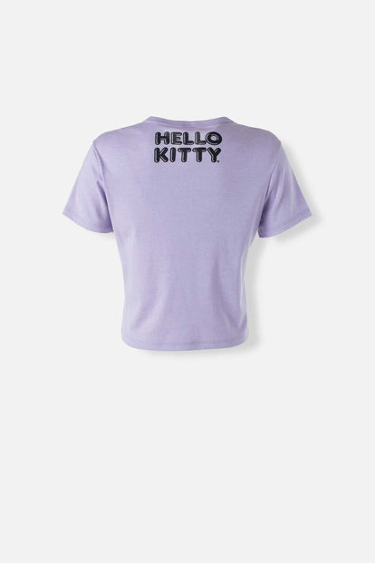  CAMISETA DE HELLO KITTY CROP TOP PARA MUJER