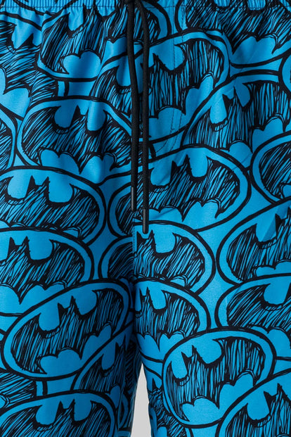  PANTALONETA DE BAÑO DE BATMAN AZUL PARA HOMBRE