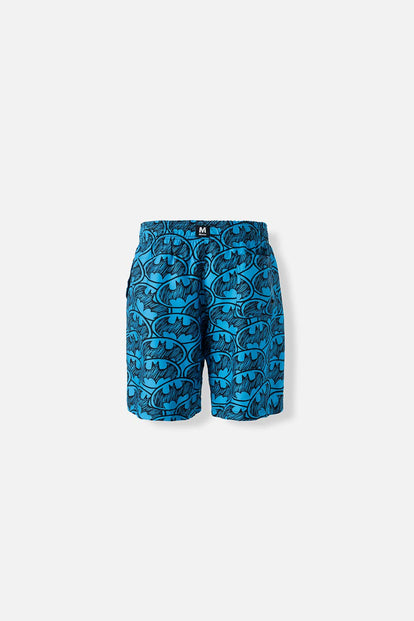  PANTALONETA DE BAÑO DE BATMAN AZUL PARA HOMBRE