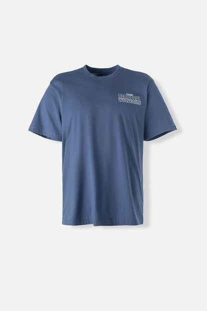  CAMISETA DE DEADPOOL AZUL CON ESTAMPADO EN ESPALDA GÉNERO NEUTRO