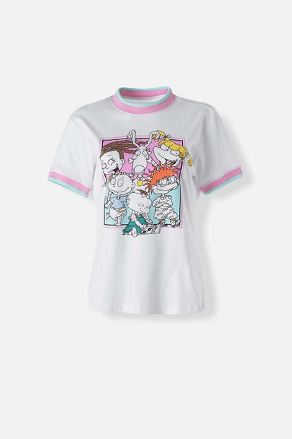  CAMISETA DE LOS RUGRATS SLIM FIT PARA MUJER