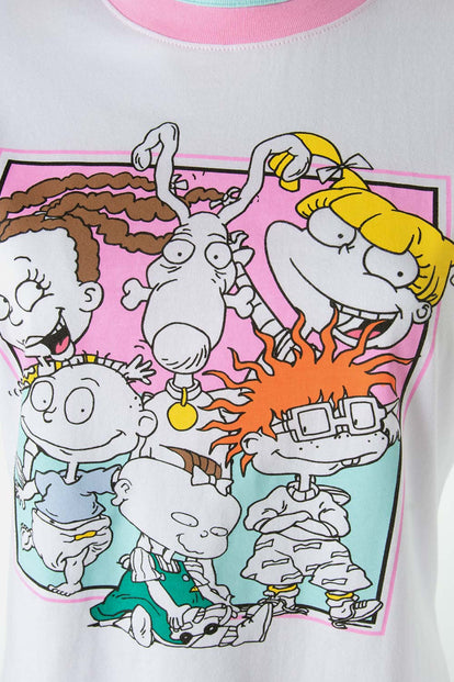  CAMISETA DE LOS RUGRATS SLIM FIT PARA MUJER