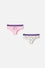 PACK X2 PANTIES DE SNOOPY MARFIL Y ROSA PASTEL PARA MUJER
