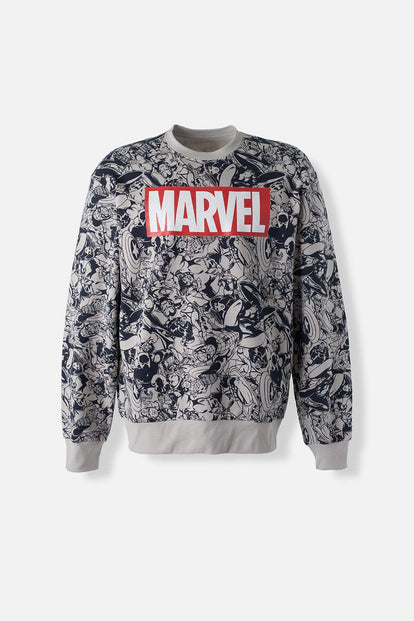  BUZO DE MARVEL CERRADO MULTICOLOR PARA HOMBRE