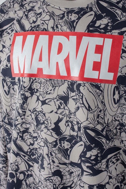  BUZO DE MARVEL CERRADO MULTICOLOR PARA HOMBRE