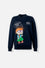 BUZO DE LOS RUGRATS CERRADO AZUL PARA MUJER