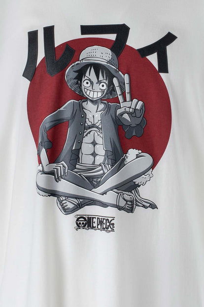  CAMISETA DE ONE PIECE REGULAR FIT PARA HOMBRE