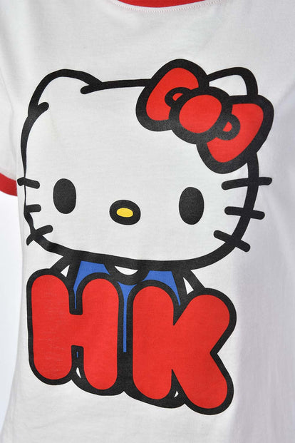  CAMISETA DE HELLO KITTY SLIM FIT PARA MUJER