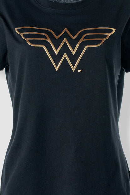  CAMISETA DE WONDER WOMAN SLIMIN FIT PARA MUJER