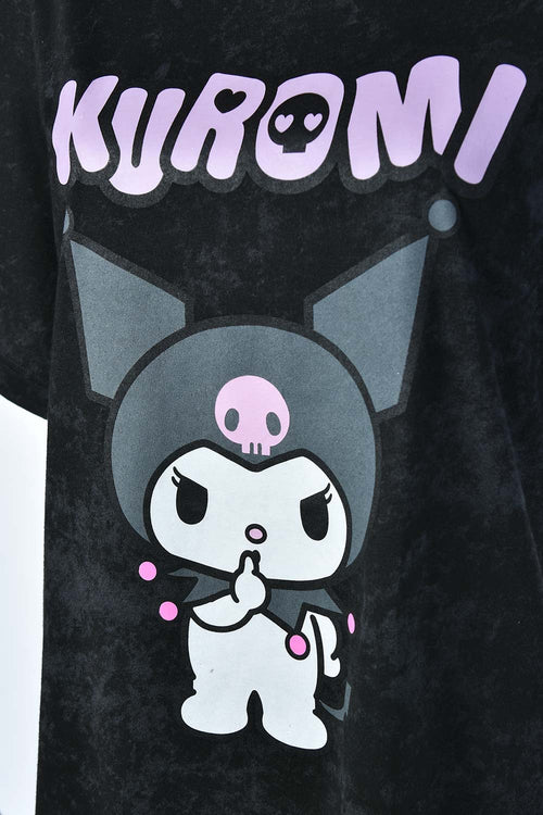 Card slide image -  CAMISETA DE MY MELODY & KUROMI REGULAR FIT PARA MUJER