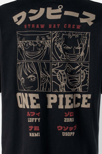  CAMISETA DE ONE PIECE OVERSIZED PARA HOMBRE