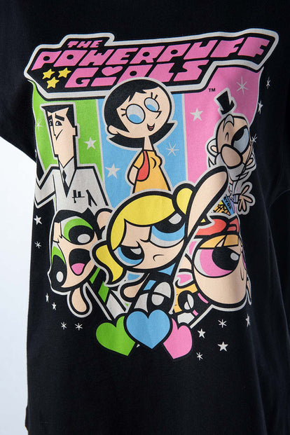  CAMISETA DE LAS CHICAS SUPERPODEROSAS REGULAR FIT  PARA MUJER