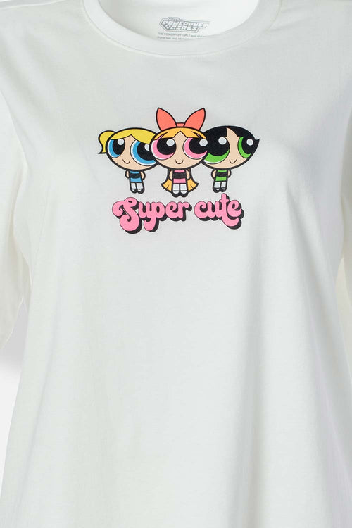 Card slide image -  CAMISETA DE EXTERIOR POWERPUFF GIRLS REGULAR FIT PARA MUJER